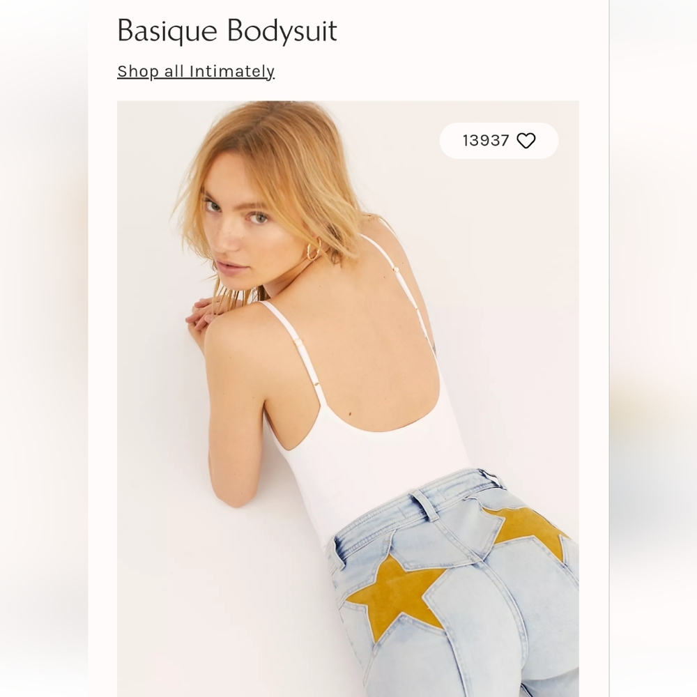 Intimately Free People Basic Bodysuit. - image 1